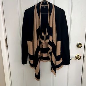 INC draped cardigan size M